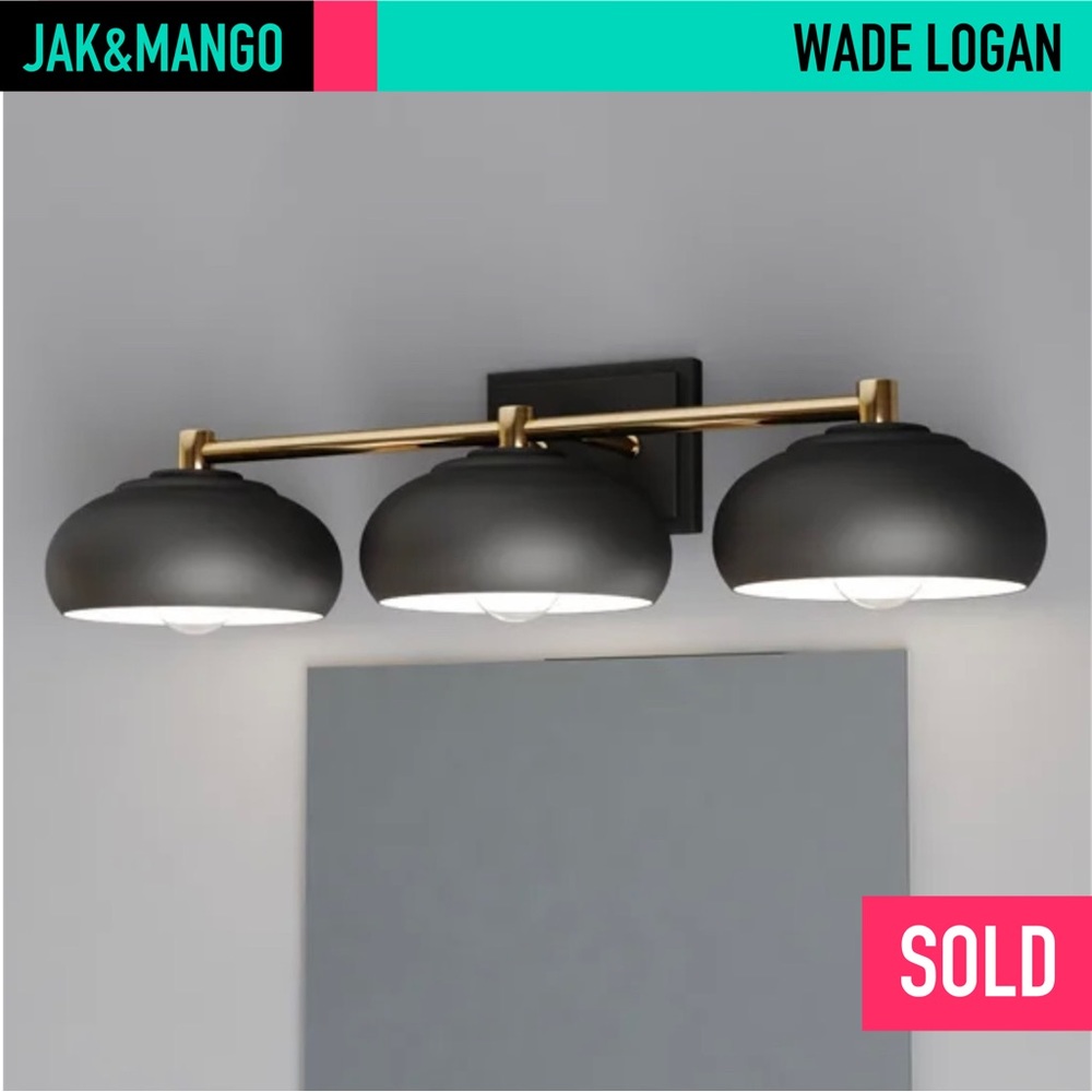 SOLD! WADE LOGAN
Vanity Light Fixture